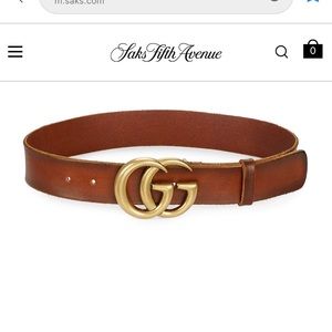 Authentic Gucci belt from Saks fifth Avenue.